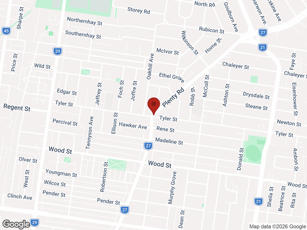 Map showing WeAreLiving Preston, Preston