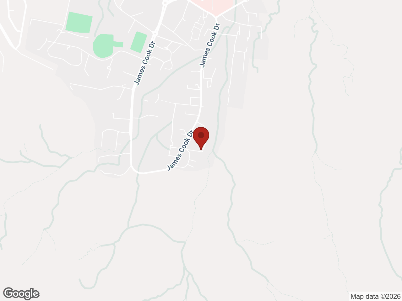 Map showing UniLodge JCU Halls of Residences - Rotary International House, Douglas